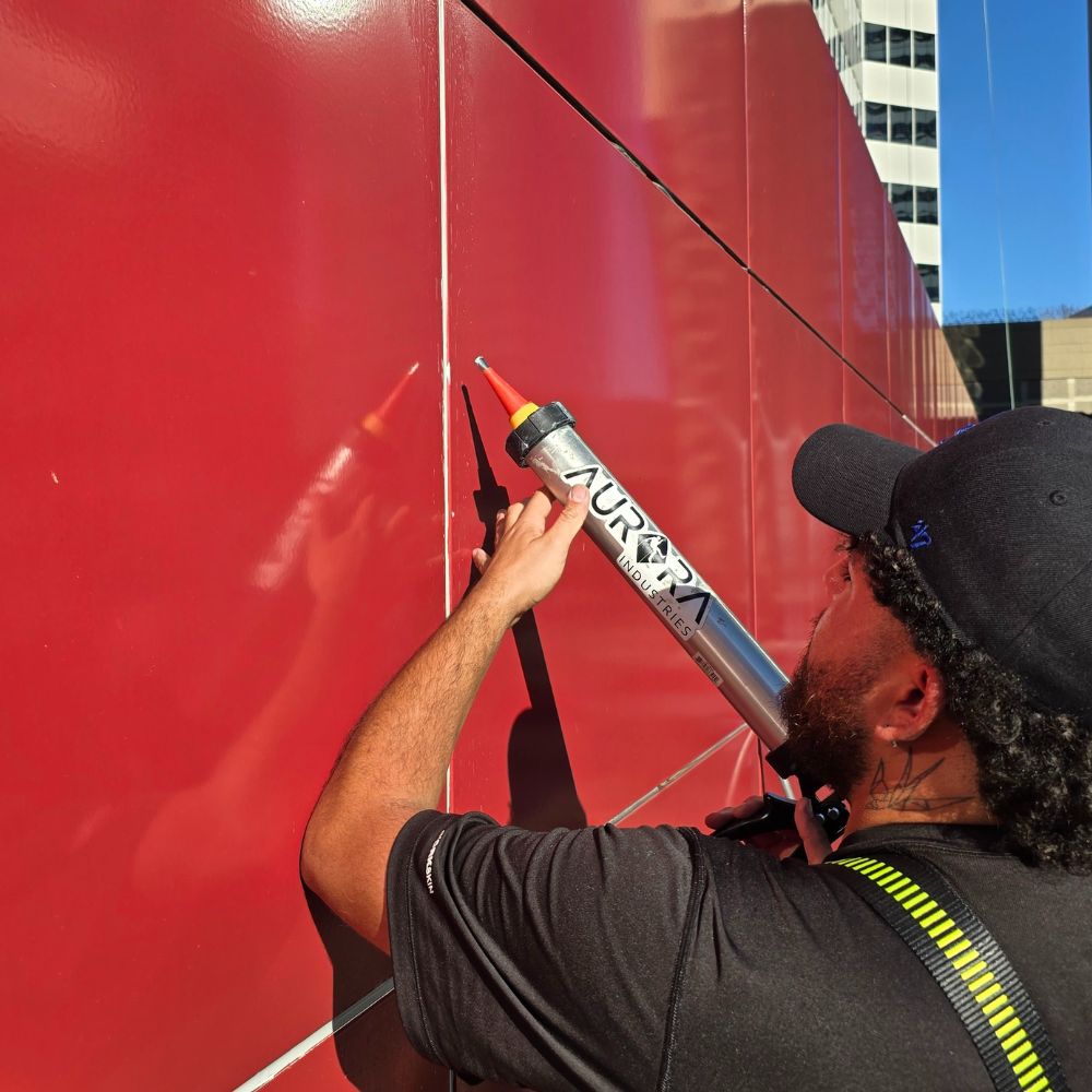 aurora industries exterior caulking in edmonton and calgary